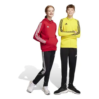 Dětské tepláky adidas Performance TIRO23 L PNT Y černá barva, s aplikací