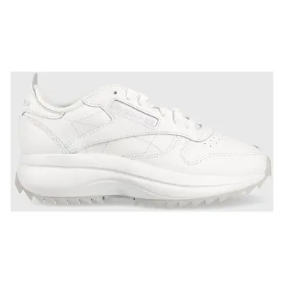 Kožené sandály Reebok Classic CLASSIC LEATHER bílá barva, HQ7196.100025714