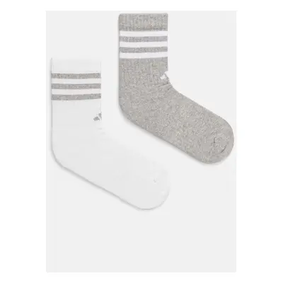 Ponožky adidas Essentials 2-pack bílá barva, IY7819