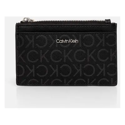 Peněženka Calvin Klein černá barva, K60K612434