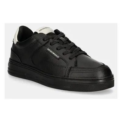 Sneakers boty Emporio Armani černá barva, X4X568 XN162 U066