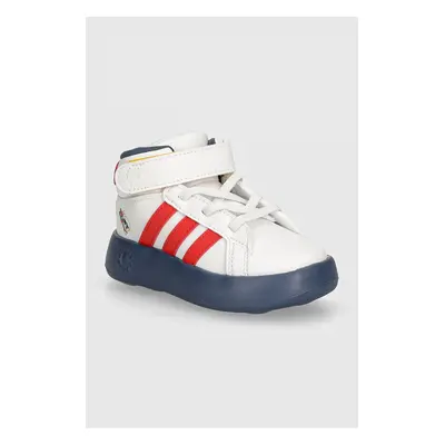 Dětské sneakers boty adidas GRAND COURT MID Mickey bílá barva, IF4095