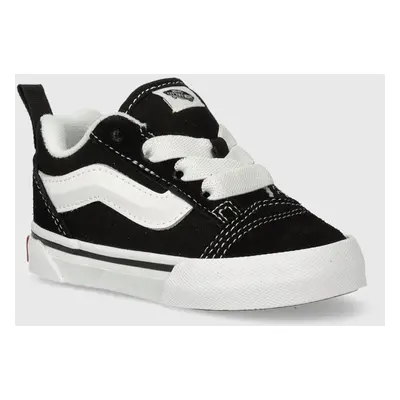 Dětské tenisky Vans Knu Skool Elastic Lace černá barva