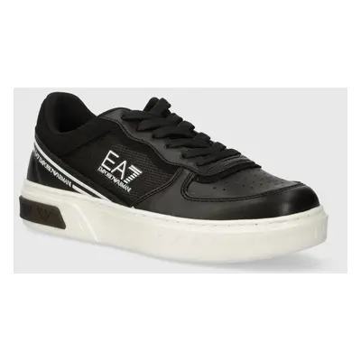 Sneakers boty EA7 Emporio Armani černá barva