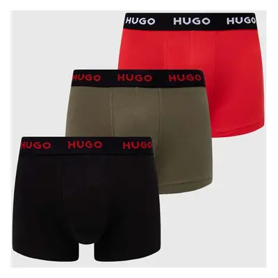 Boxerky HUGO 3-pack pánské, 50517878