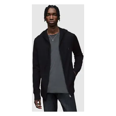 AllSaints - Mikina Mode Merino Zip Hood