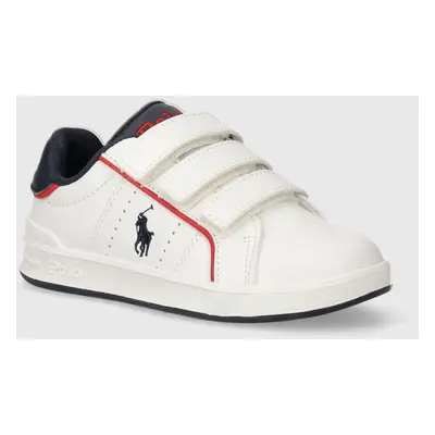 Dětské sneakers boty Polo Ralph Lauren bílá barva