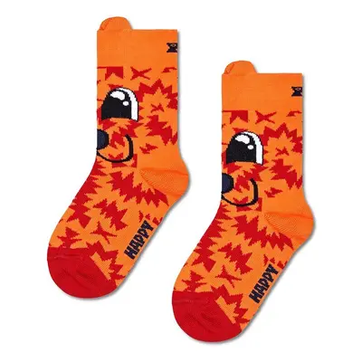 Dětské ponožky Happy Socks Kids Fox Sock oranžová barva, P001436