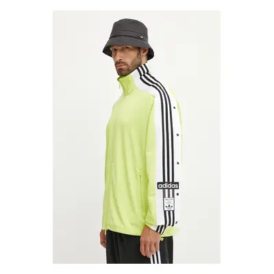 Mikina adidas Originals pánská, zelená barva, vzorovaná, JN0811