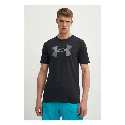 Tričko Under Armour černá barva, s potiskem