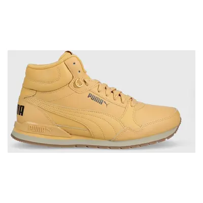 Sneakers boty Puma ST Runner v3 hnědá barva, 387638