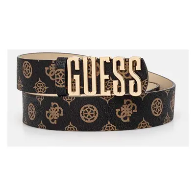 Pásek Guess dámský, černá barva, BW9173 P4435