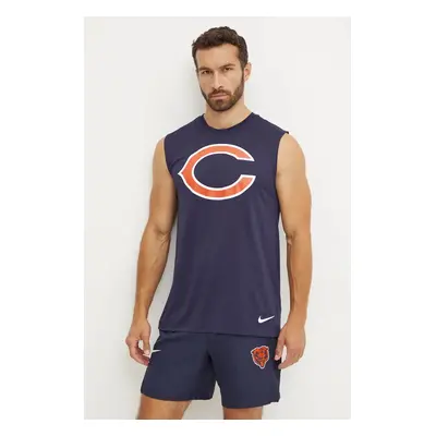 Tréninkové tričko Nike Chicago Bears tmavomodrá barva, 01B3-41L-7Q-RPU