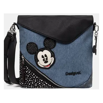 Batoh Desigual MICKEY DEN dámský, modrá barva, velký, vzorovaný, 24WAKP32