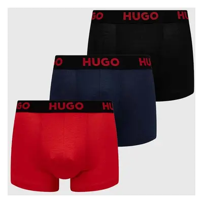 Boxerky HUGO 3-pack pánské