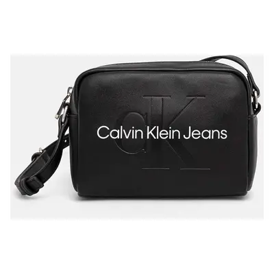 Kabelka Calvin Klein Jeans černá barva, K60K612220