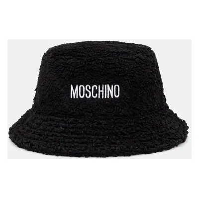 Klobouk Moschino černá barva