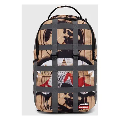 Batoh Sprayground žlutá barva, velký, vzorovaný, 910B5476NSZ