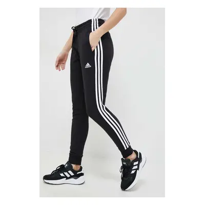 Tepláky adidas černá barva, s aplikací, IC8770