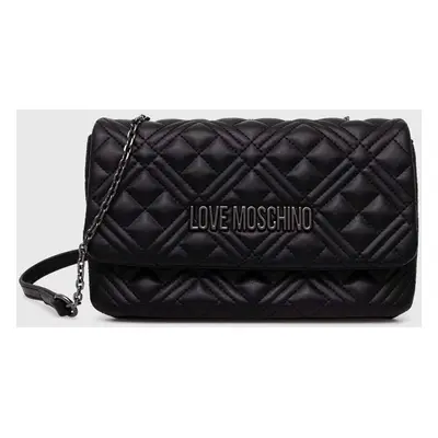 Kabelka Love Moschino černá barva, JC4097PP1LLA0000