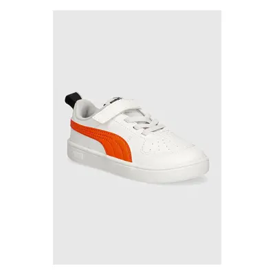 Dětské sneakers boty Puma Rickie AC Inf černá barva