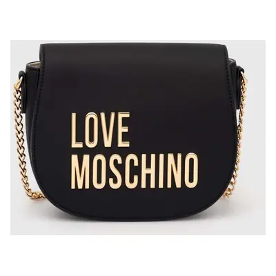 Kabelka Love Moschino černá barva, JC4194PP1LKD0000