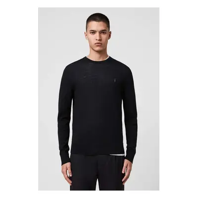 AllSaints - Svetr Mode Merino Crew