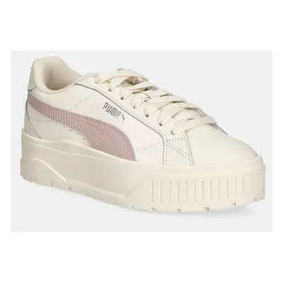 Dětské sneakers boty Puma Karmen II béžová barva, 398878