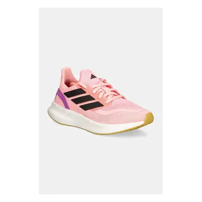 Dětské sneakers boty adidas Performance PUREBOOST 5 růžová barva, IH2464