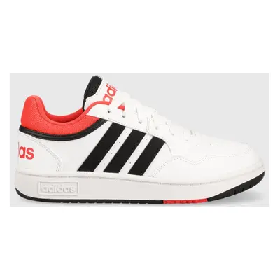 Dětské sneakers boty adidas Originals HOOPS 3. K bílá barva