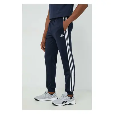 Tepláky adidas pánské, tmavomodrá barva, s aplikací, H46106