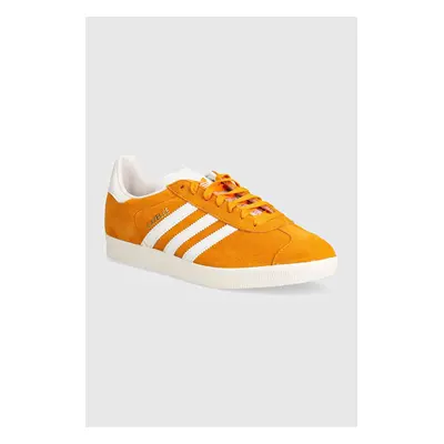 Sneakers boty adidas Originals Gazelle oranžová barva, IG2091