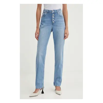 Džíny Karl Lagerfeld Jeans dámské, high waist, 245J1106