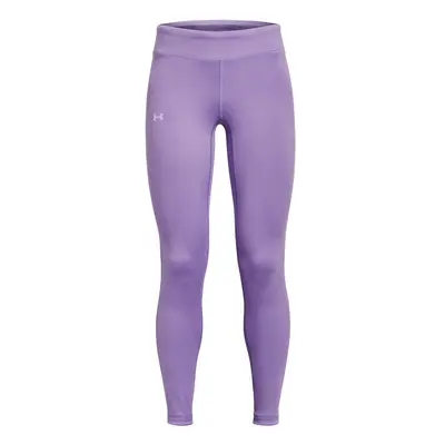 Dětské legíny Under Armour 1366119 fialová barva, hladké