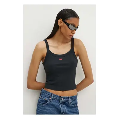 Top Levi's dámský, černá barva, A7420