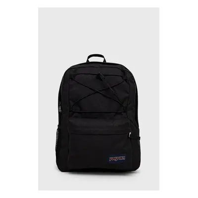 Batoh Jansport černá barva, velký, hladký