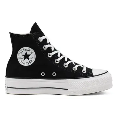 Kecky Converse Chuck Taylor All Star Lift HI dámské, černá barva, 560845C