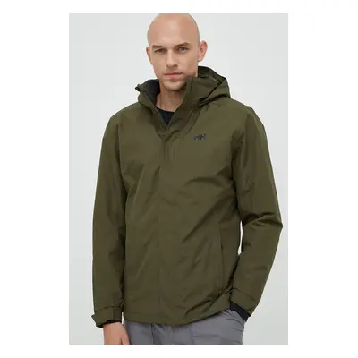 Bunda Helly Hansen DUBLINER INSULATED JACKET pánská, černá barva, přechodná, 53117