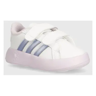 Dětské sneakers boty adidas GRAND COURT 2.0 CF fialová barva, IE3858