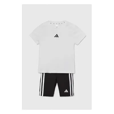 Dětská souprava adidas šedá barva