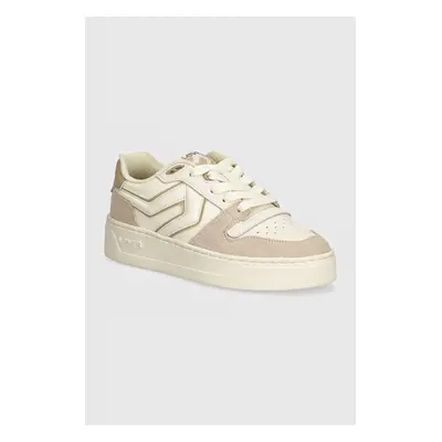 Sneakers boty Levi's GLIDE S L béžová barva, 000FI-0003