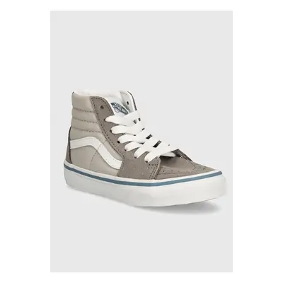 Dětské tenisky Vans SK8-Hi šedá barva, VN000CYND3Y1