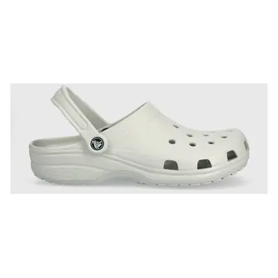 Pantofle Crocs CLASSIC šedá barva, 10001