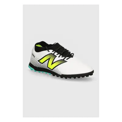 Fotbalové boty New Balance turfy bílá barva, ST3TH45