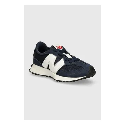 Dětské sneakers boty New Balance 327 tmavomodrá barva, PH327CNW