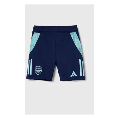 Dětské kraťasy adidas Performance AFC TR SHO tmavomodrá barva, s potiskem, nastavitelný pas, IT2