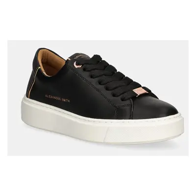 Sneakers boty Alexander Smith London černá barva, ALBALDW8290BLK