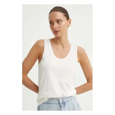 Bavlněný top G-Star Raw šedá barva, D24606-D597