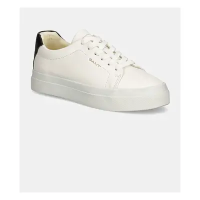 Kožené sneakers boty Gant Avona bílá barva, 29531677 G020