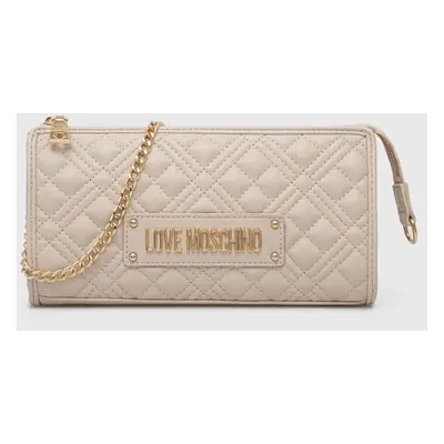 Kabelka Love Moschino béžová barva, JC4011PP1LLA0000